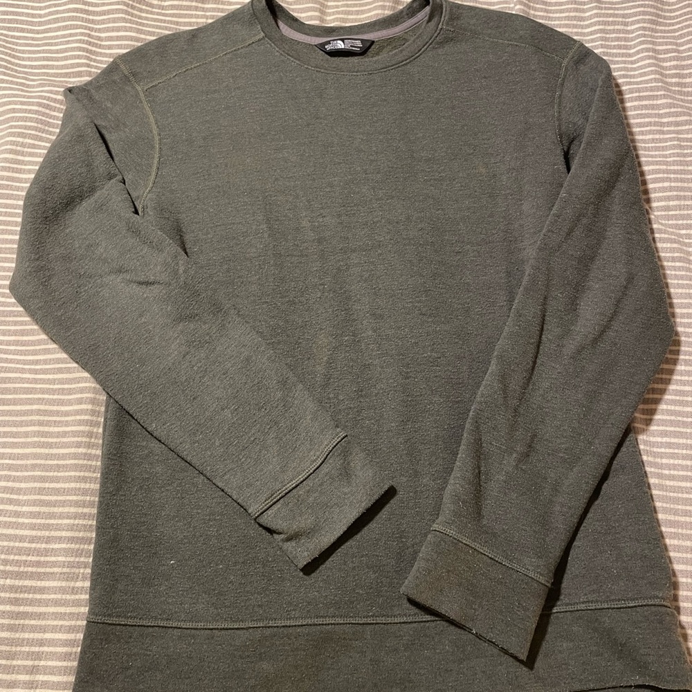 Mens  north face crew neck